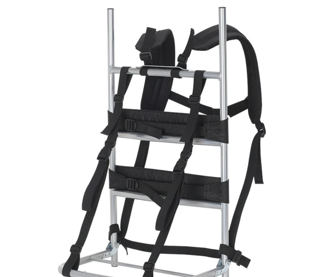 Aluminum alloy folding portable mountaineering back frame travel camping hiking climbing carry luggage supplies