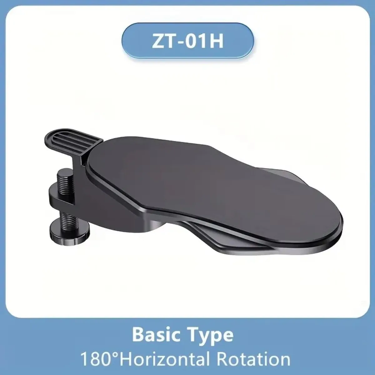 Adjustable Ergonomic Wrist Rest Support Computer Arm Rest For Desk For Keyboard Armrest Extender Rotating Mouse Pad Holder