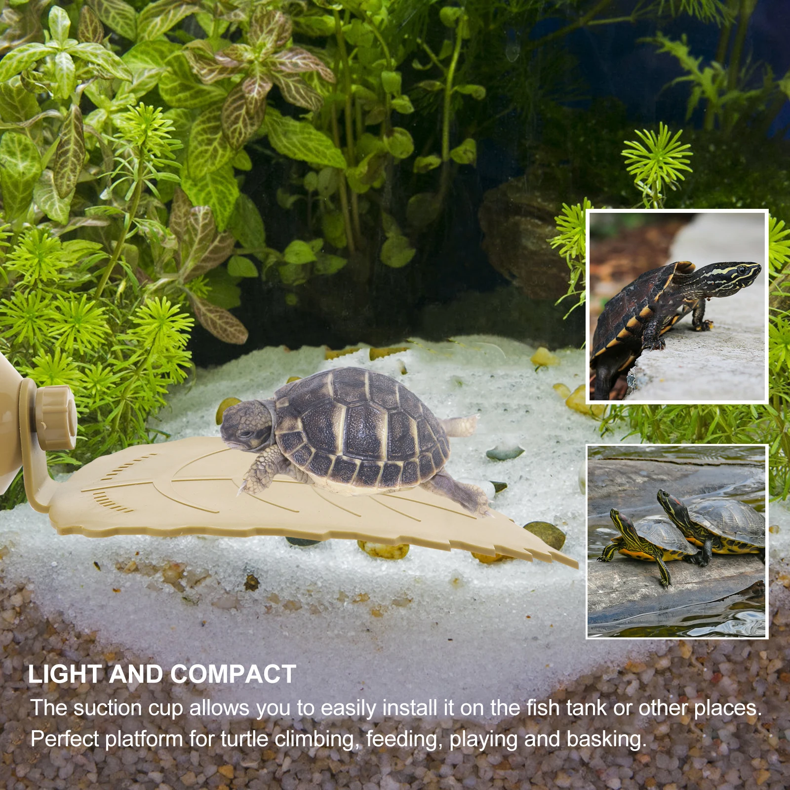 

Pet Turtle Terrace Fish Tank Accessories Aquarium Decorations Climbing Platform