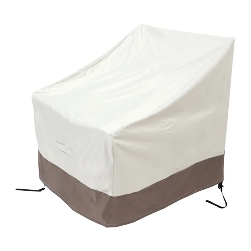 A95G 4 Pack Patio Adirondack Chair Cover 31X33x36 Inch Heavy Duty Outdoor Patio Chair Cover 420D, Waterproof Outdoor Lawn