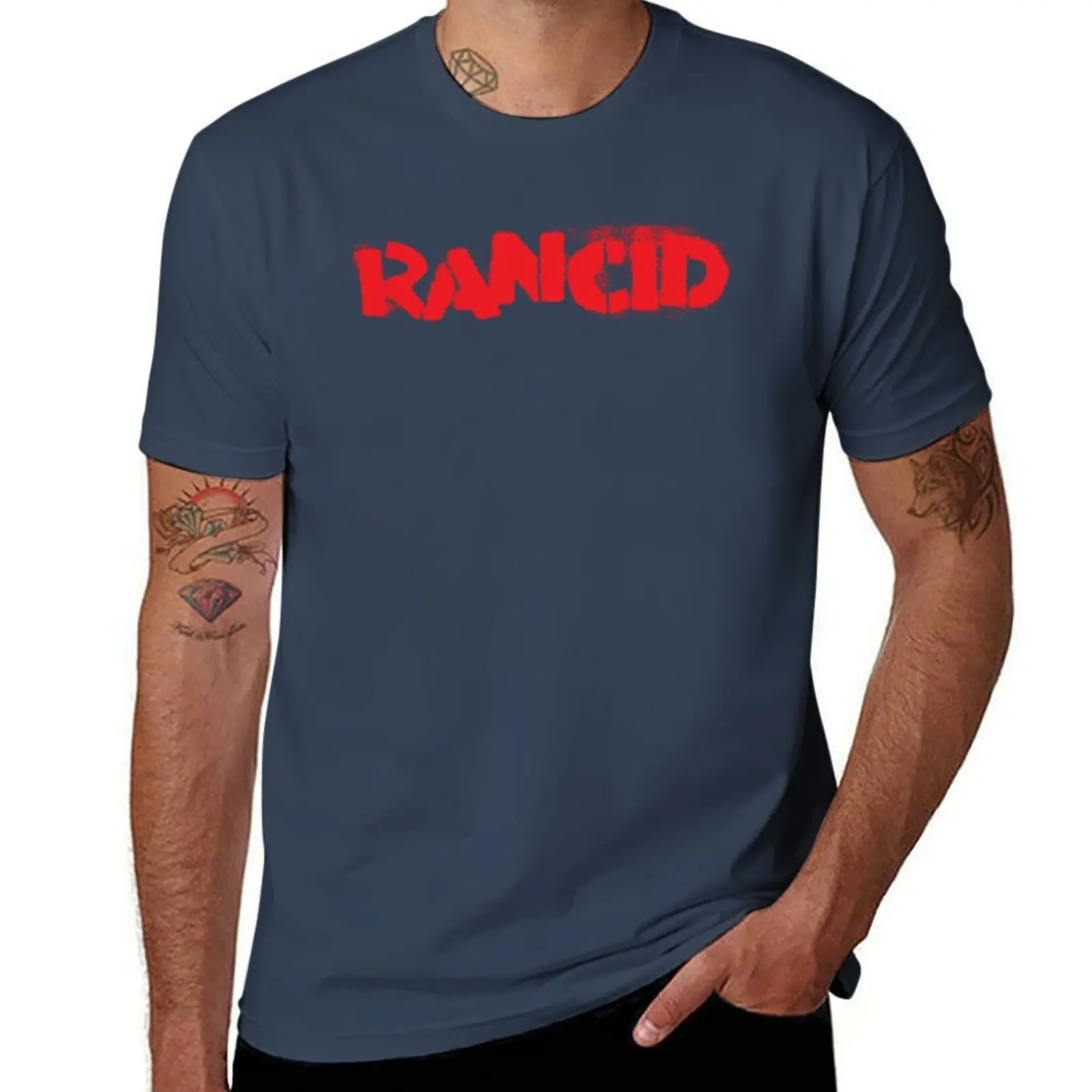 

Rancid T-Shirt Modern Print Casual T-Shirt
