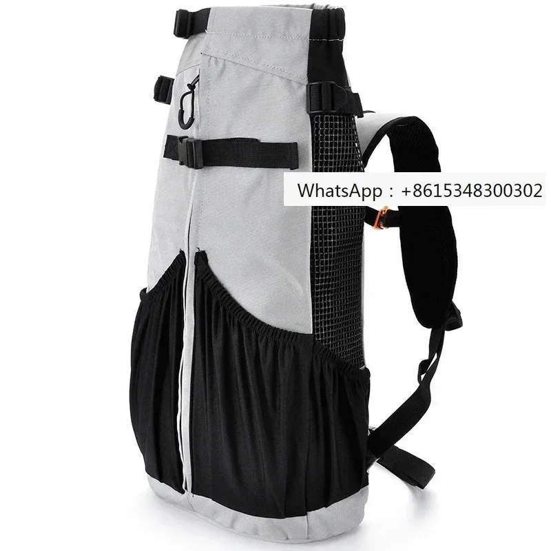 

Small and medium-sized dog backpack, sturdy and durable dog strap bag, pet strap