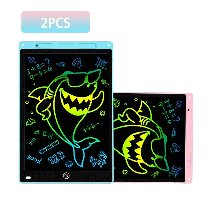 

2 pieces of 10 inch LCD writing board, drawing board, children's graffiti drawing board, handwriting blackboard, children's toy