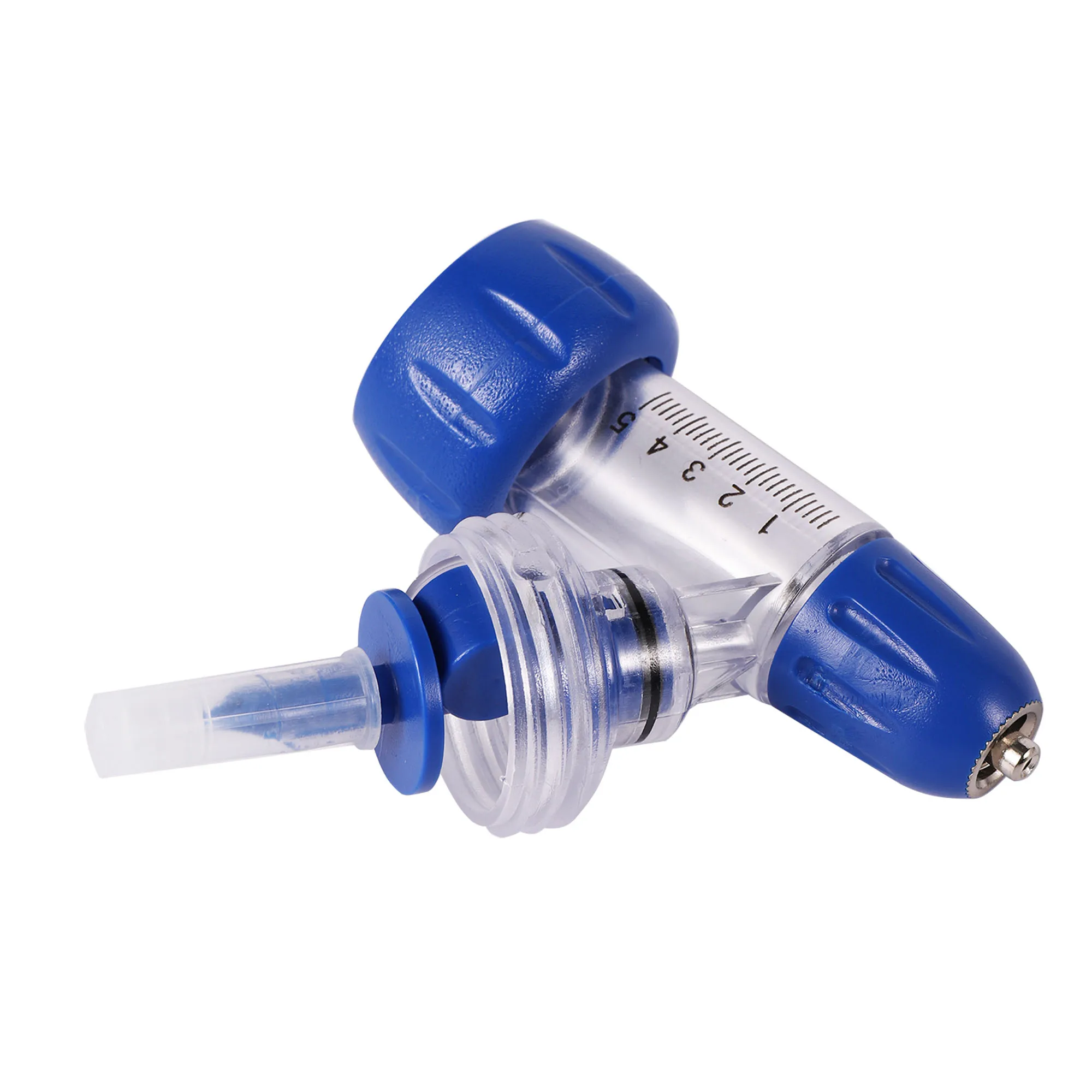 2/5/10ml Veterinary Adjustable Continuous Syringe Accessories Syringe Vaccine Injector Dose Tubes Medicine Feeder Accessories