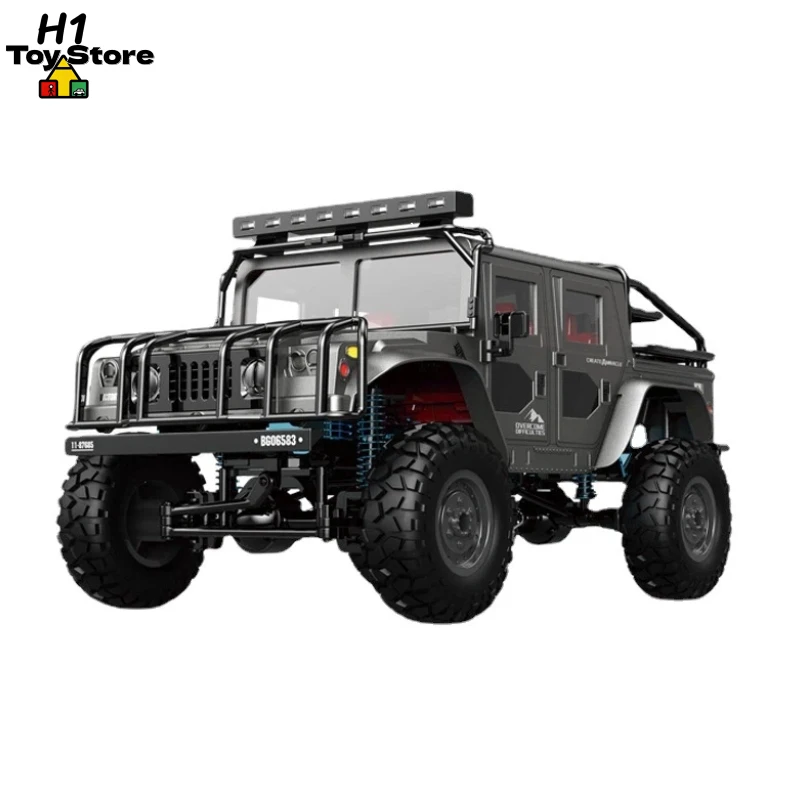 JJRC Q121 Full Proportional 4WD RC Car Military Style Hummer Off-Road Crawler High Speed Toy for Kids