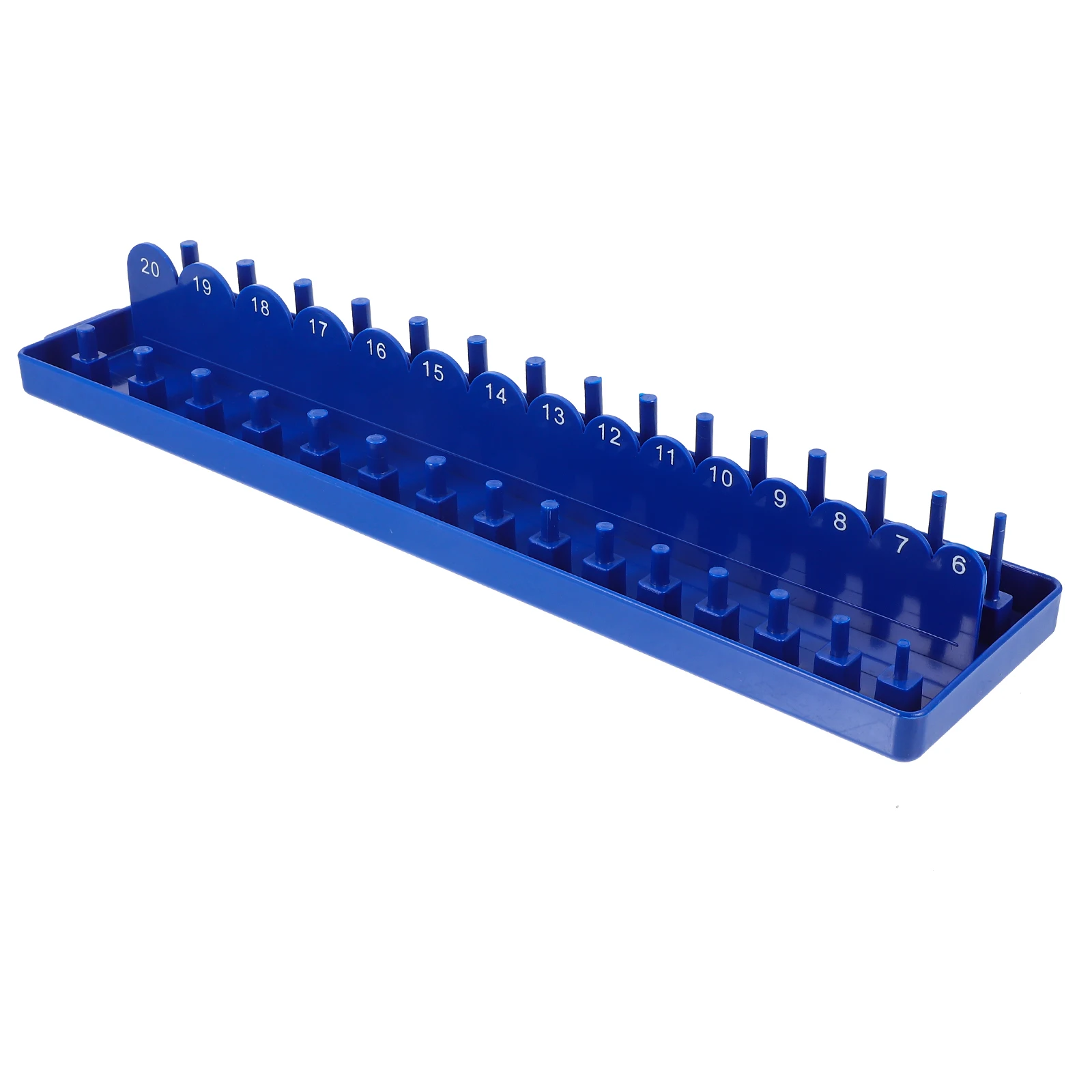 

3/8-Inch For Toolbox Durable Pp Material Space Saving Workshop Storage Trays Holder Garage Tool Box Rails Organizer 3/8 Socket