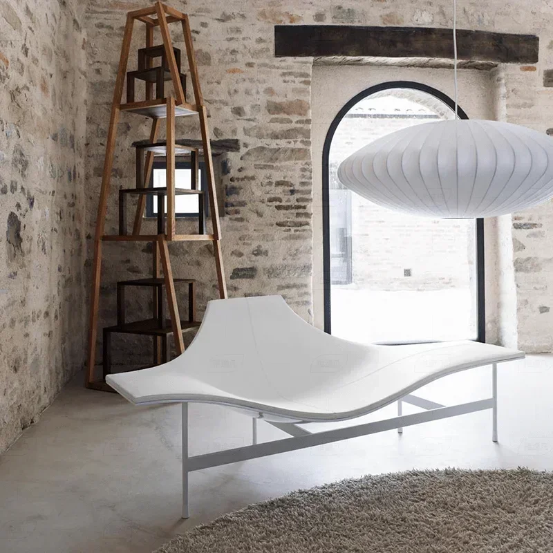 

Оптовая цена: Легкое роскошное кресло-реклайнер, простое кресло-стеллаж из стекловолокна, хит продаж