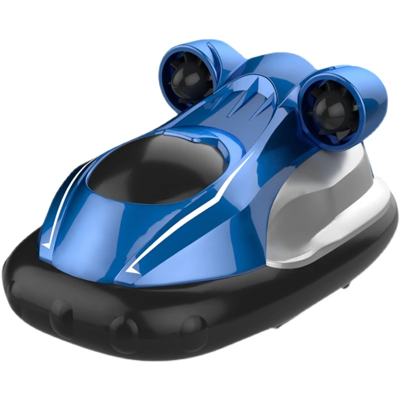 Children's Remote-Control Ship Soakable Small Hovercraft Mini Speedboat Miniature Electric Rowing Toy Boat