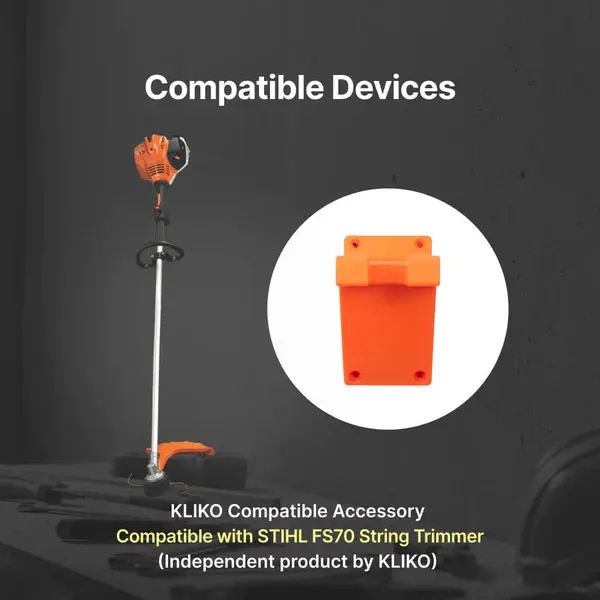Wall Mount Holder Compatible with Stihl FS70 String Trimmer, Grass Weed Trimmer Storage Rack, Garden Tool Hanger for Garage Shed