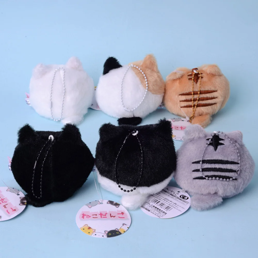 6PCS Neko Atsume Cat Backyard Cat 8CM Meow Collection Dango Mochi