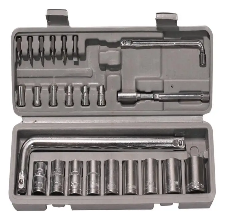 26pcs Hardware socket wrench set Hand tools 1/4