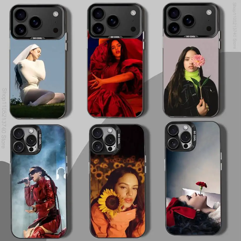 

R-ROSALiA L-LUX Phone Case For iPhone 12,16,11,14,13,17,15,E,Max,Plus,Air,Pro,Mini black Shockproof IMD Hard Cover