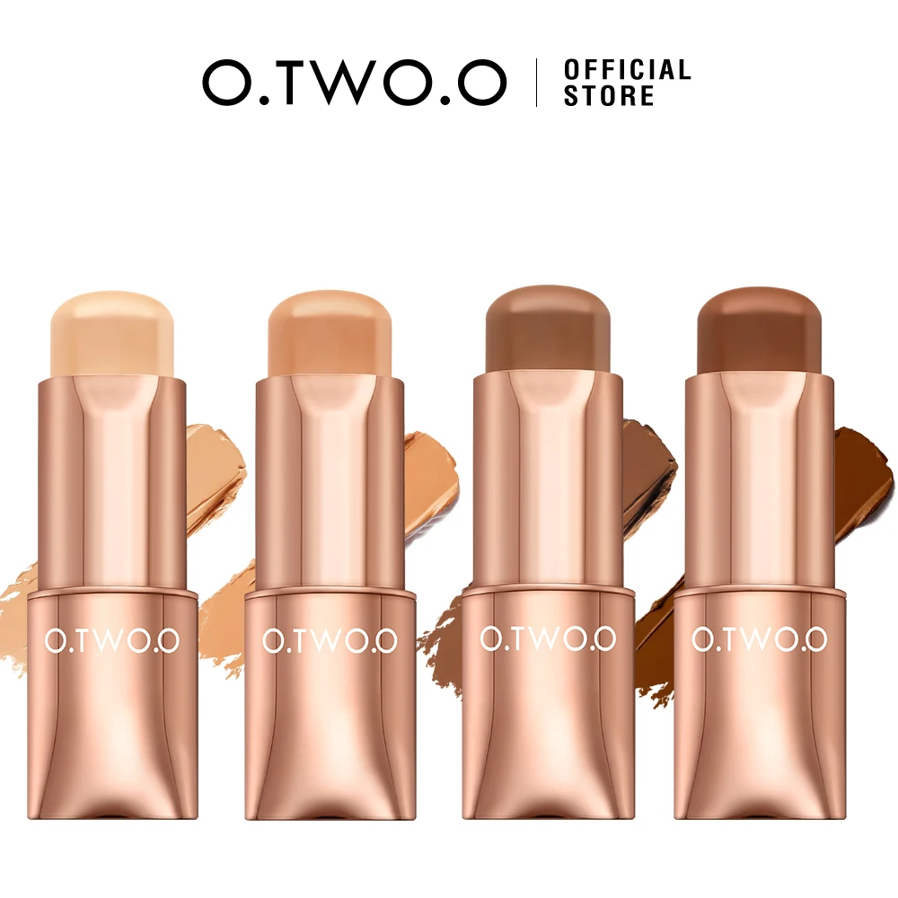 O.TWO.O 4pcs Face Contour Stick Brightening Waterproof Dark Circles Corrector Contouring Bronzer Concealer Pen Cosmetics