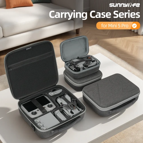 Para DJI Mini 5 Pro funda a prueba de explosiones caja impermeable portátil carcasa dura funda de gran capacidad para DJI Mini 5 Pro
