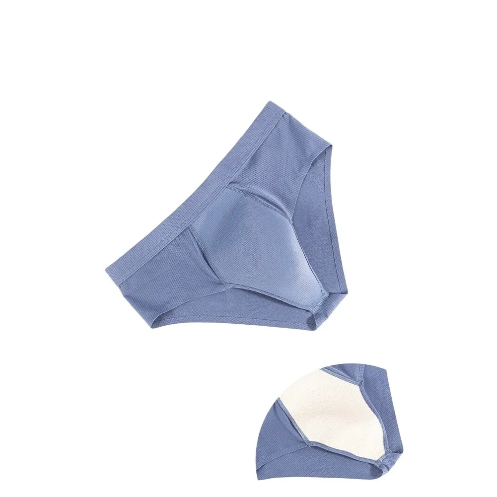 M-XXL Size Men's Low-Waist U-shaped Pouch Underwear Loose Breathable Panties Sports Fitness Casual Underpants