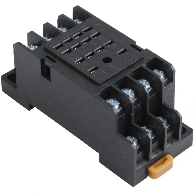 6X DC 24V Coil Volt 4PDT 14 Pin Terminal Electromagnetic Relay HH54P-AT36
