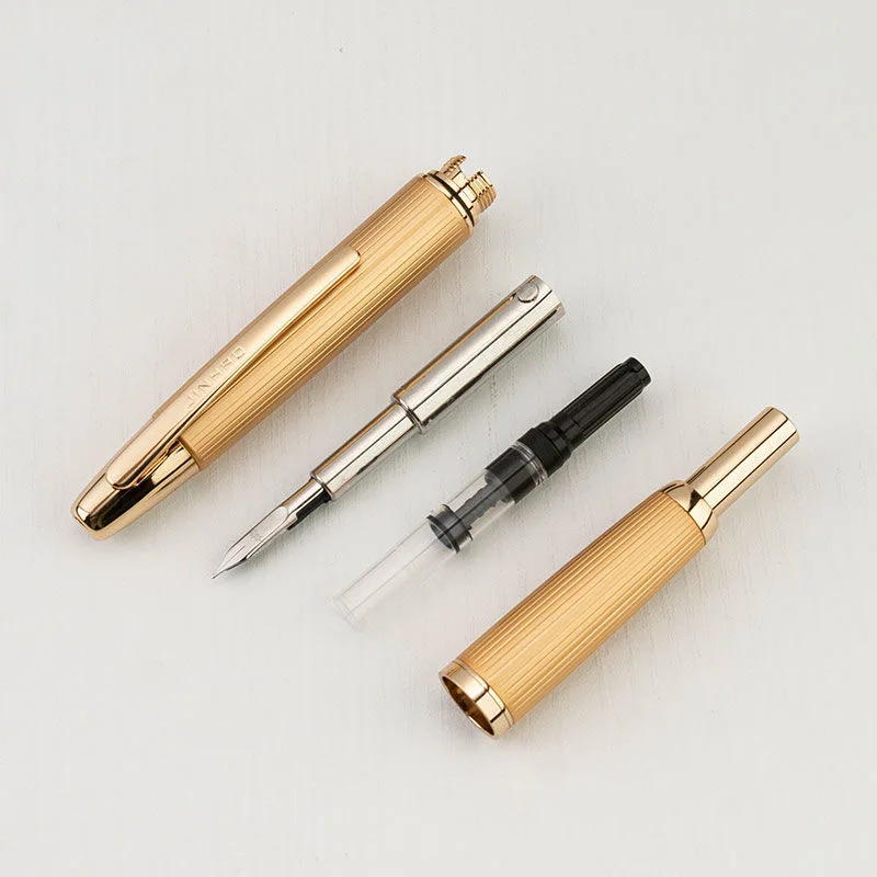 

JINHAO A10, новая ограниченная серия, перьевые ручки, вращающиеся чернила, всасывающий наконечник, наконечник EF/F, роскошные канцелярские принадлежности для письма, подарок
