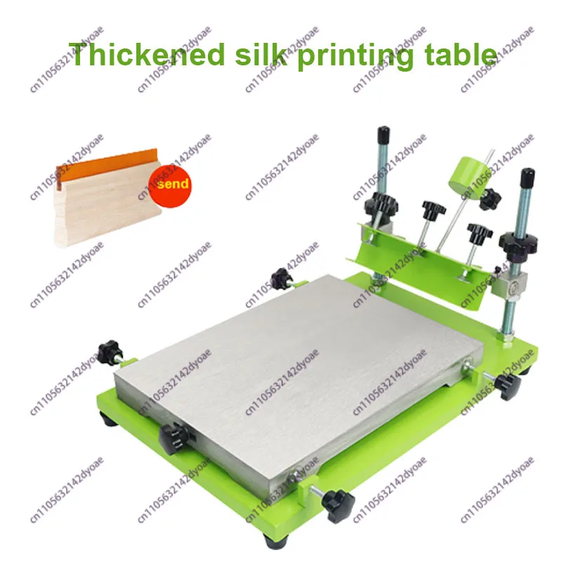 Small Manual Silk Screen Machine Hand Stamping Station Solder Paste Screen Printing Machine Handprint Table Workbench