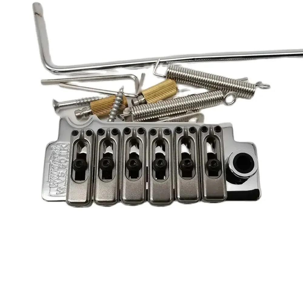 New Wilkinson WVS50IIK Tremolo Bridge Stainless Steel Saddles and Arm