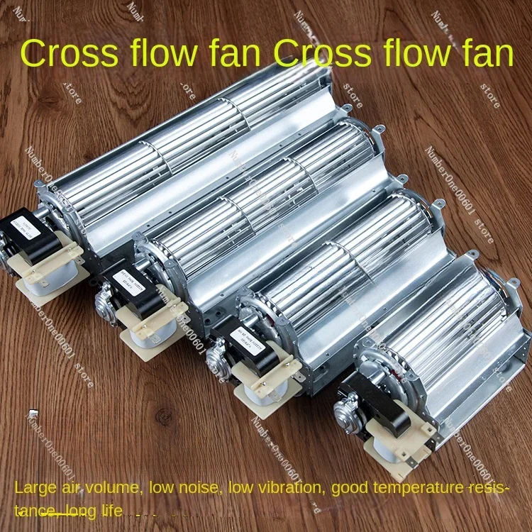 Cross Flow Fan 220V Axial Cross-flow Fan Transverse Fan Elevator Chassis Cooling Accessories Silent