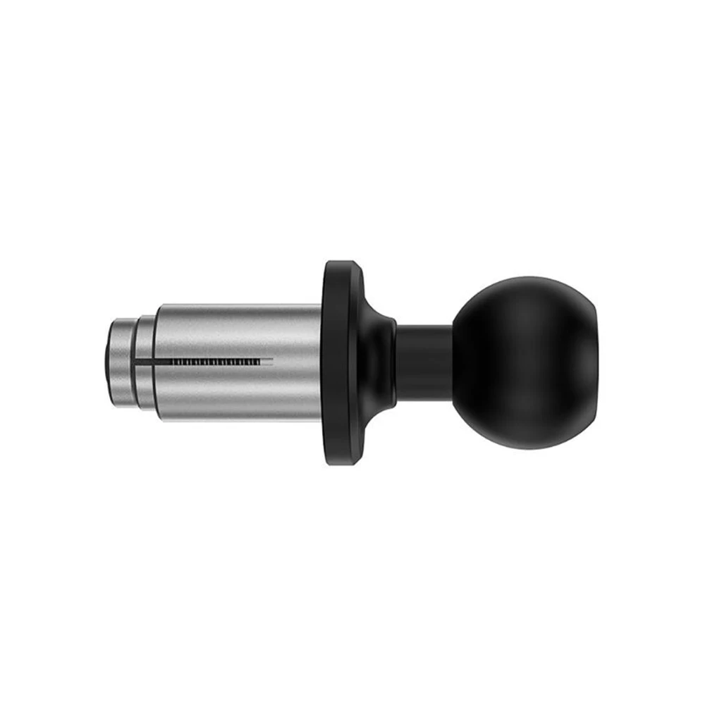 Motorcycle Mount Black Fork Stem Aluminum Alloy Base with 1 inch Ball Head for Motorcycle Fork Stem Hole 13mm -20mm in Diameter