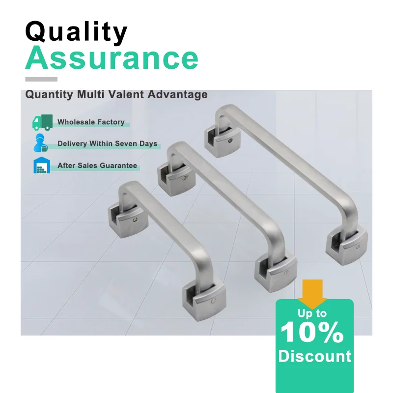 

Zinc Alloy Foldable Handle Suitable For Heavy-Duty Truck Container Cabinets And Cold Storage Medical Machinery Equipment