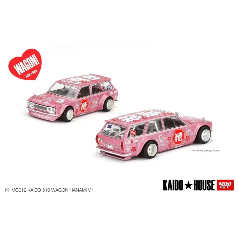 MINIGT Datsun 510 Kaido House 1:64 alloy car model