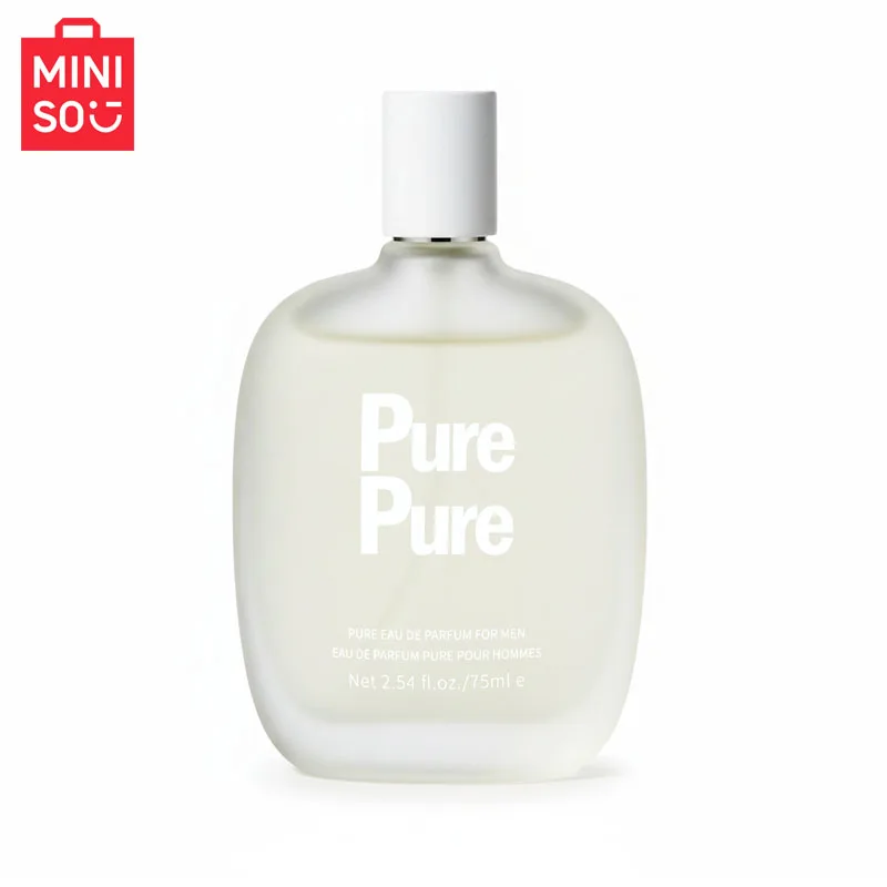 MINISO PURE Parfüm für Männer Original Luxus Floral Eau de Parfum Designer Duft Mann Geschenk Körperspray 75ML
