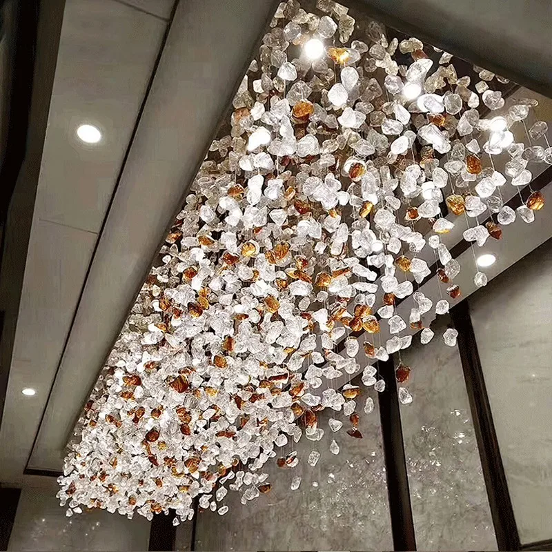 

Креативный хрустальный каменный кулон, офис продаж отеля, конференц-зал, песочный стол, постмодернистский вестибюль, индивидуальный кулон