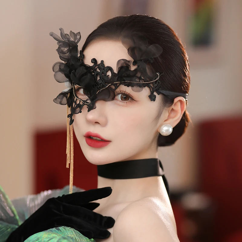 

Mask Halloween Masquerade Sexy Adult Personality Stage Dance Performance