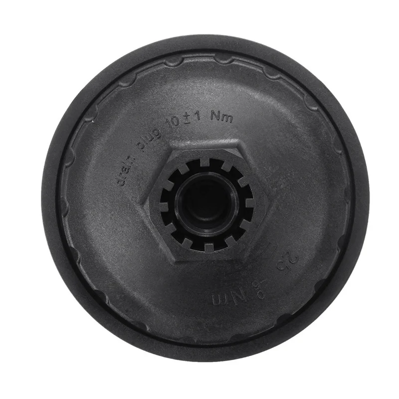 Black Oil Filter Cover Cap With Gasket For Ford Transit MK6 Mondeo MK3 2.0 2.2 TDCI 1203004