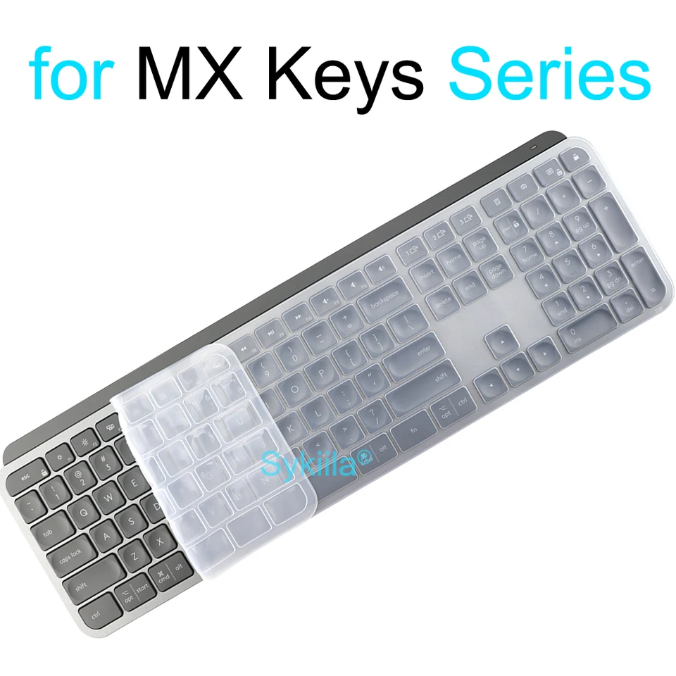 キーボードカバーロジクール MX キー S メカニカルプラス Mac 用ロジ