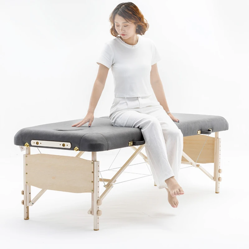 

Cosmetology Portable Massage Bed Folding Lash Cheap Clinical Massage Bed Medical Chiropractic Maca Portatil Furniture CC50AMC