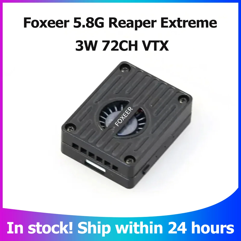 Foxeer 5.8G żniwiarz ekstremalny 3W 72CH VTx 25mW/200mW/500mW/1.5W/3W dla dronów DIY części