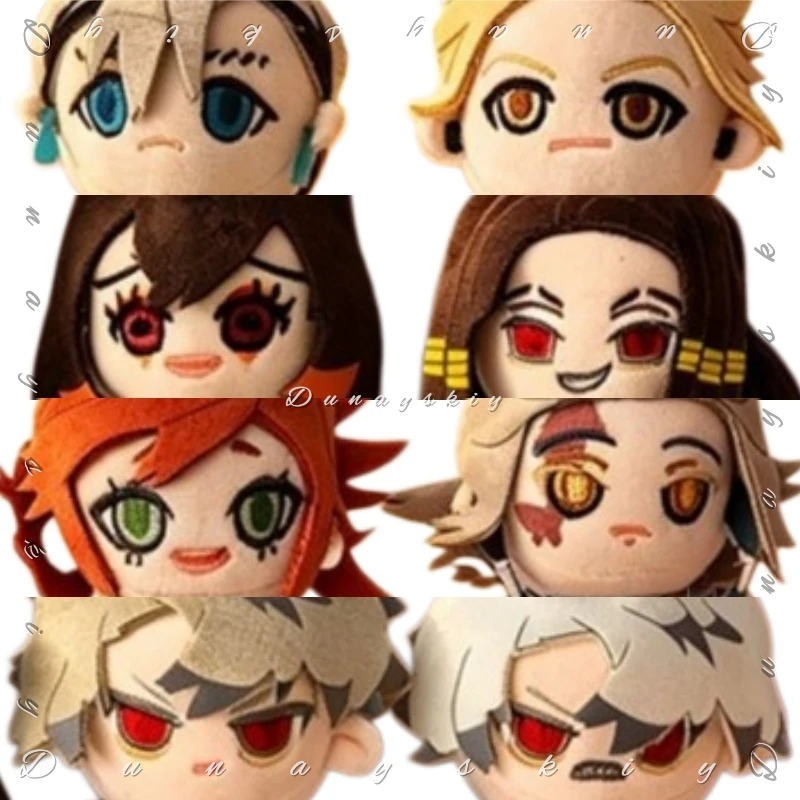 Gachiakuta Figura de Peluche de Anime Bordada, de Pelo Largo y Ojos Rojos, Gótica y Maldita, de Tela Minky Suave, Coleccionable, Rellena, de 15cm, Colgante, Oscura