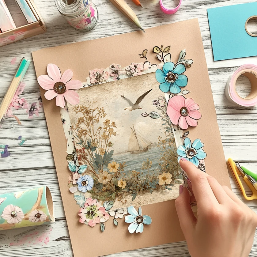 36 ورقة من ورق القصاصات المزخرف مقاس 6 × 6 بوصات: ألوان مائية - أنماط مغسولة لسكرابوكينغ والوريغامي والمشروعات الإبداعية للأطفال