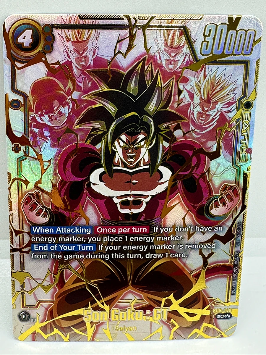 Super Kartenspiel Fusion World Saiyan Goku Broli Spielzeug Hobbys Sammlerstücke Spielkollektion Anime-Karten