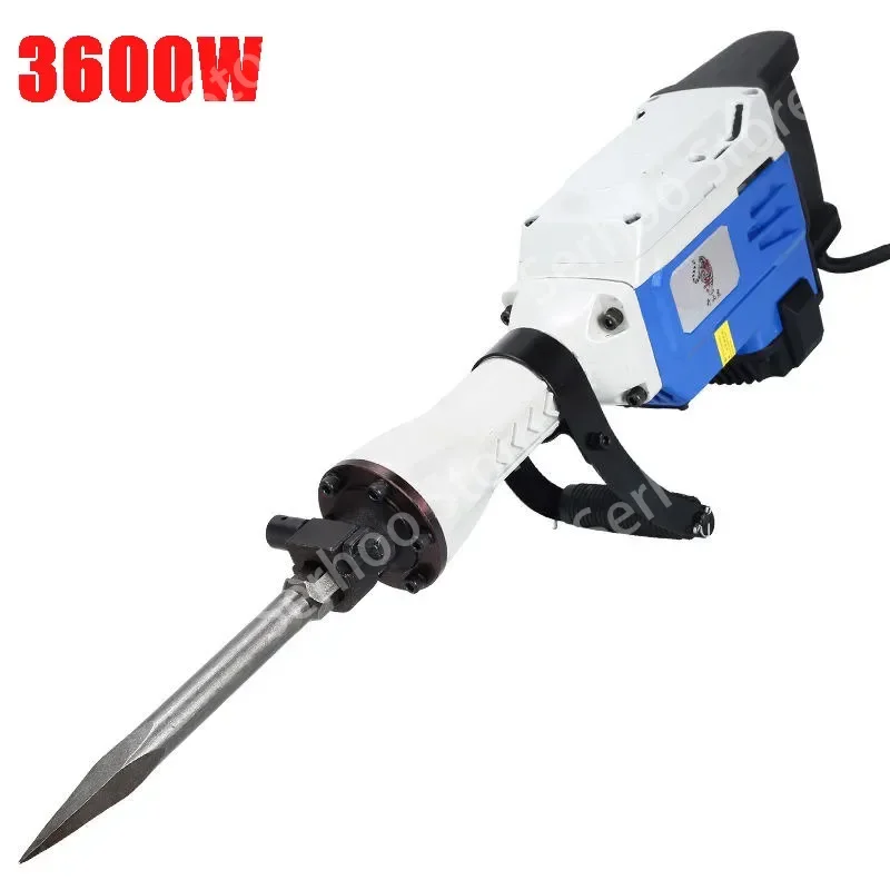 

2 in 1Multifunction Gasoline Power Impact Hammer Gasoline Broken Electric Pick Electric 3600W Drill Driller Demolition