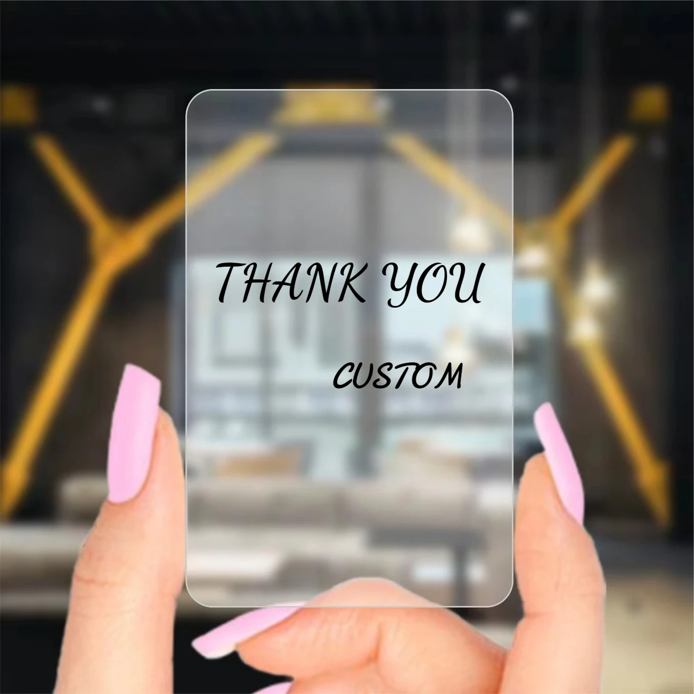 Free Deign Custom Thank You Cards Business Card Full Color Printing Gift Decoration Card Personalized Logo Wedding Invitation