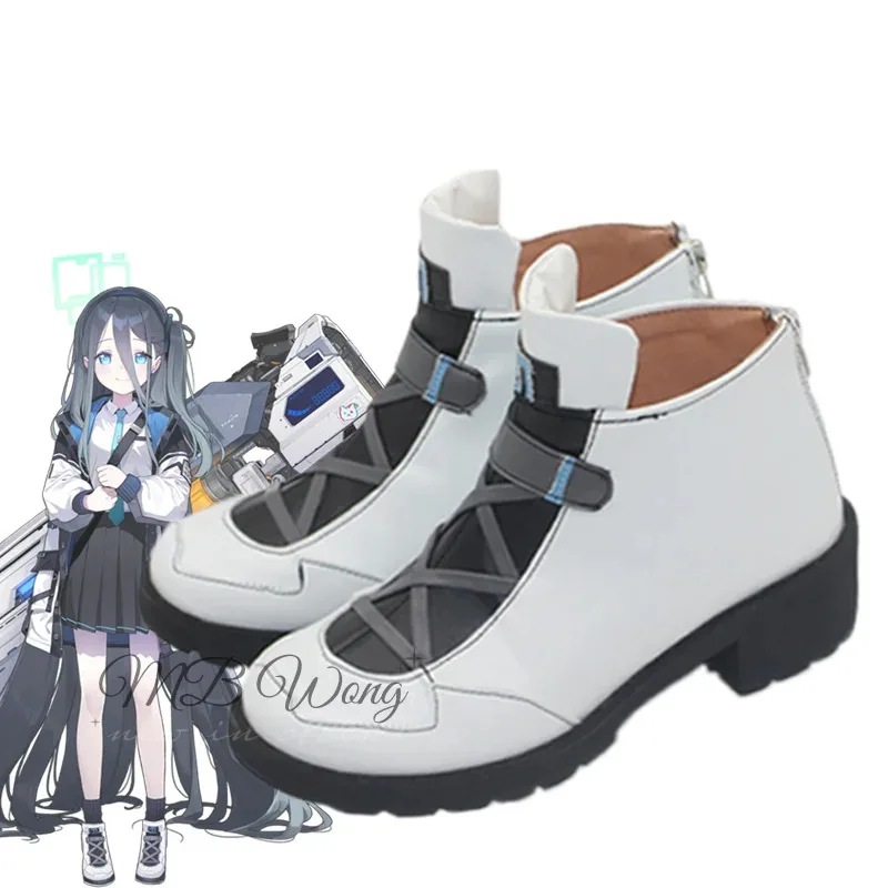 لعبة الأزرق الأرشيف توكي يوكا أريس تأثيري أحذية الأحذية دور اللعب هالوين كرنفال حفلة عيد الميلاد الزي الدعامة مخصص #5