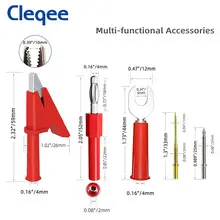 Multimeter Test Leads Kit with Replacement Needle #4