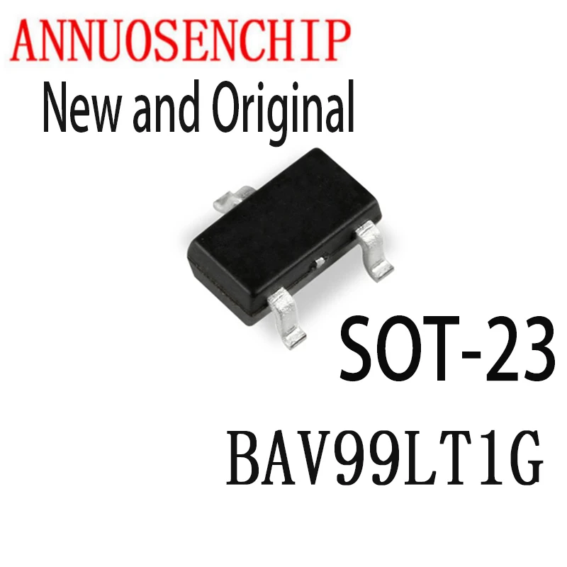 

3000PCS New And Original SOT23 BAV99 A7 SOT BAV99LT SOT-23 Dual Series Switching Diode IC BAV99LT1G