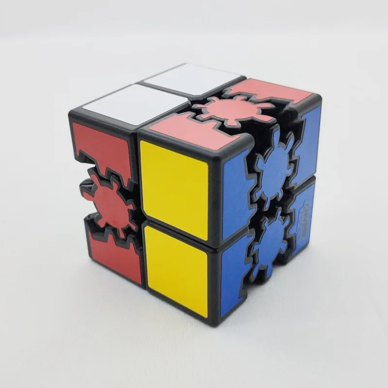 Cubo de quebra-cabeça de Calvin Bram & Oskar Gear 2x2 Cubo 2x2x2 Magico SpeedCube Brinquedos educativos