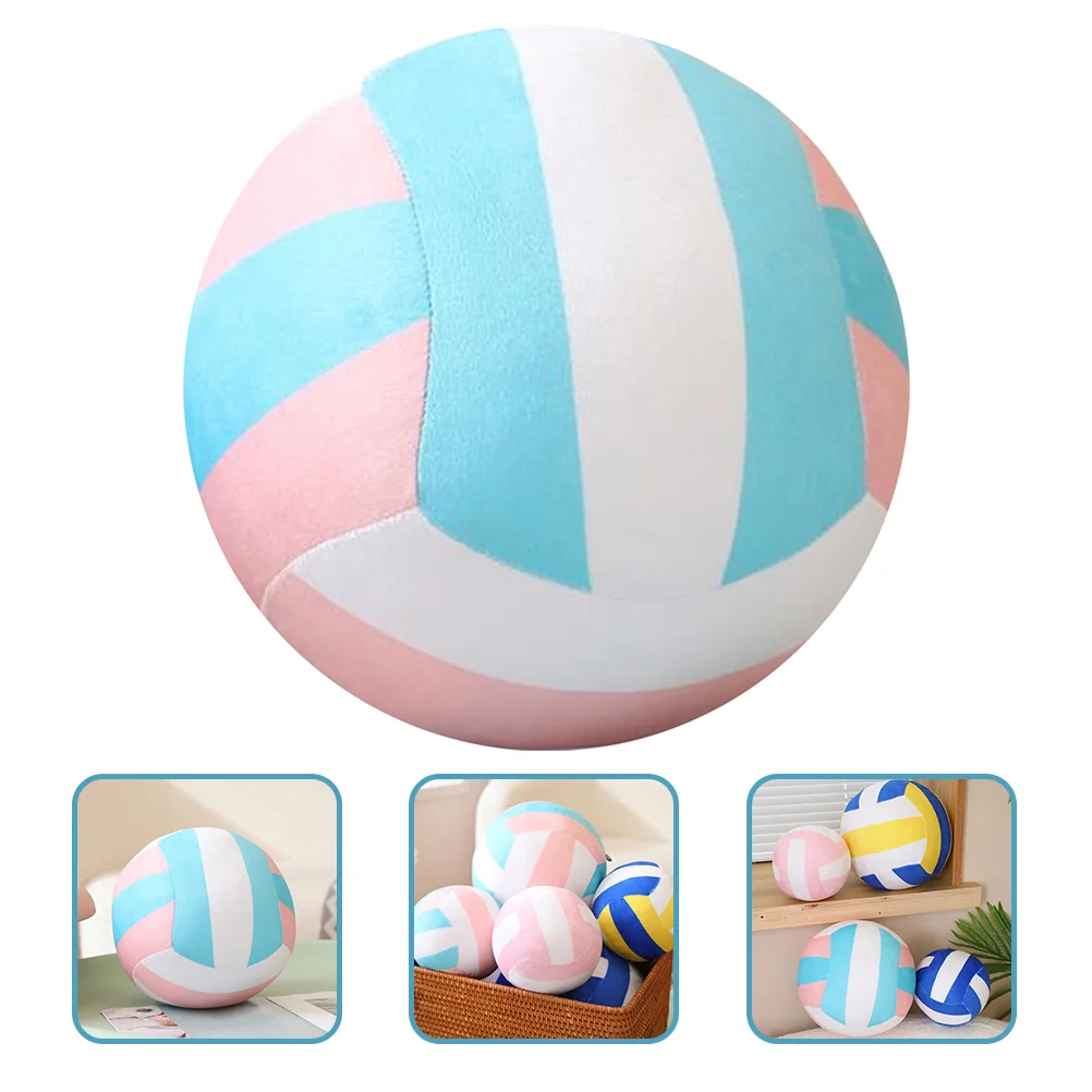 Voleibol de peluche de juguete, cerdito de peluche, decoración deportiva para adolescentes, regalos para dormitorio de niña, amante de la playa, Mini