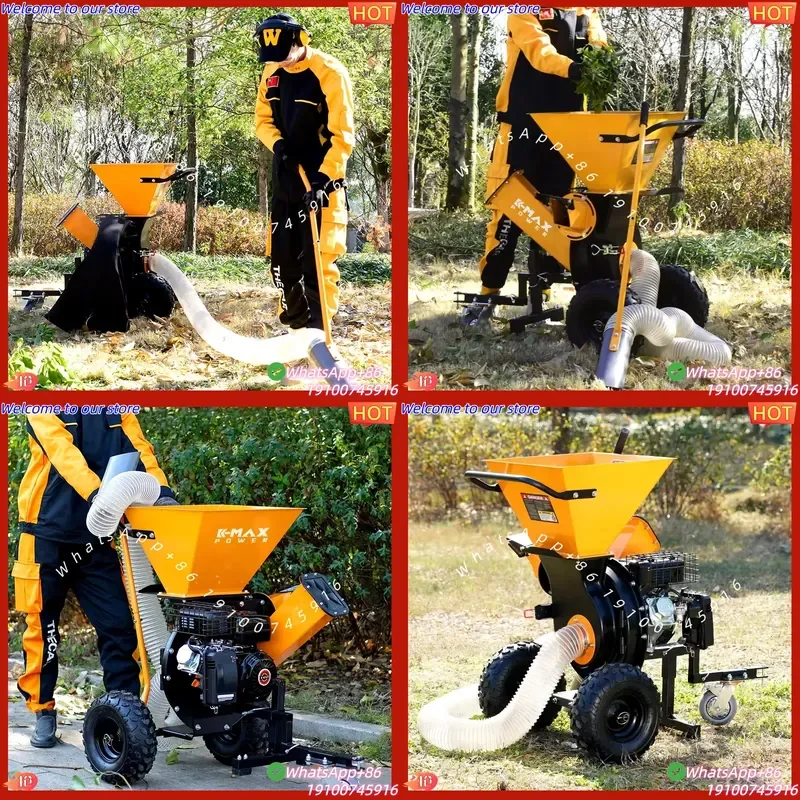 CE Certificate K-maxpower Professional Highly Productive Mulcher Chipper CE Approved New Listing Wood Chipper 533 Mini Wood