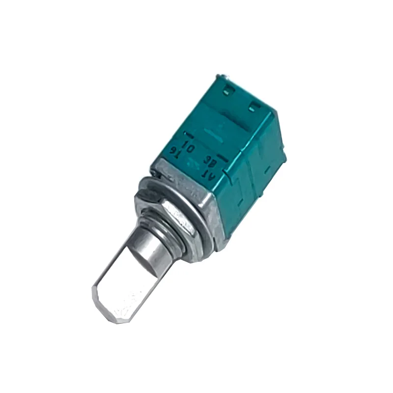 1pcs Japan Type RK097 Potentiometer Metal Shaft B10K  103 Multi-ganged Dual-unit Rotary switch  Single-shaft 15mm Flat