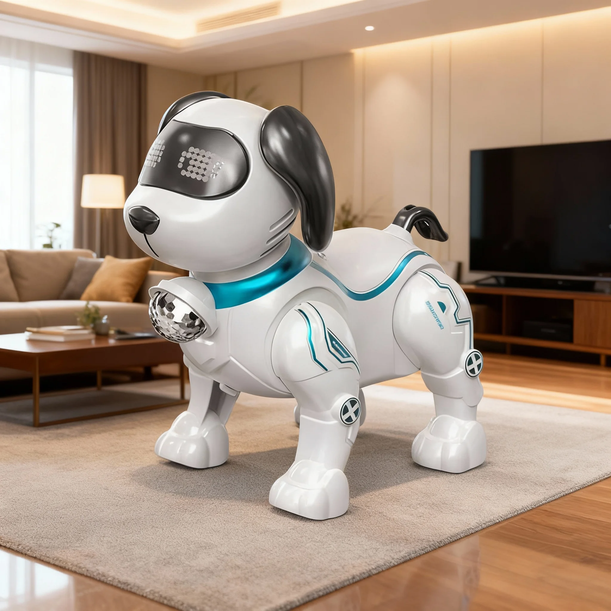 RC Robot Dog Electronic Stunt Pet Interactive Touch Programmable Smart Walking Dancing Kids Birthday Gift for Kids Boys Girls