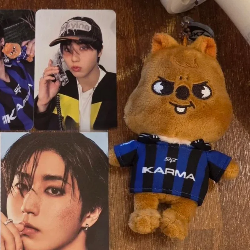 케이팝 봉제 인형 케이팝 키체인 케이팝 봉제 인형 악마 감정 스타일 키체인 어린이용 완벽한 생일 선물 귀여운 장난감