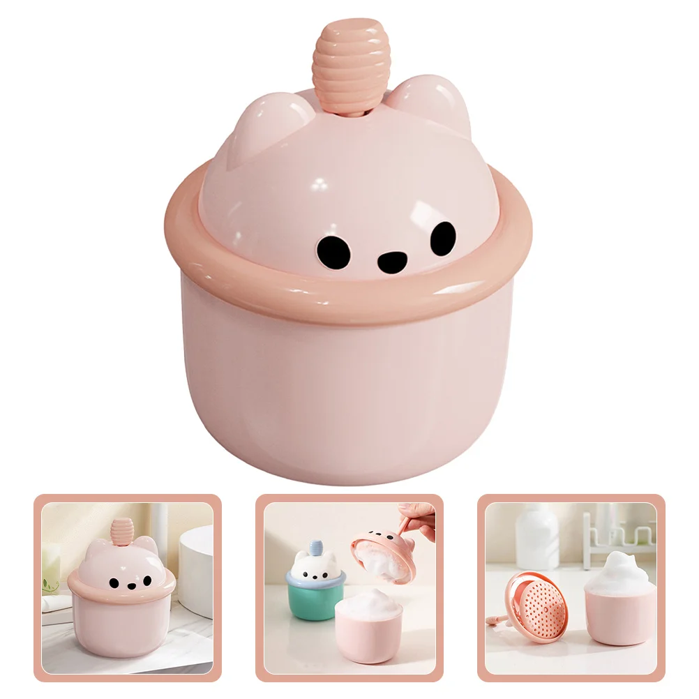

3Pcs Washing Face Foam Maker Portable Facial Cleanser Bubble Cup Whip Maker Easy Clean for Daily Use Foam Bottle
