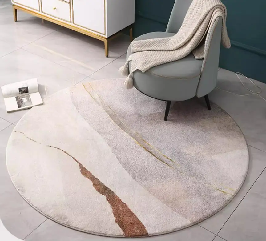 

Круглый ковер — красивый дизайн для стиля и комфорта гостиной